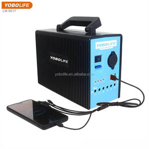 Chargeur de voiture de système solaire Portable LM-9017 batterie LiFePO4 contrôleur MPPT DC <span class=keywords><strong>12V</strong></span> <span class=keywords><strong>TV</strong></span>/ventilateur 50000mAh éclairage solaire lumières de secours - Product Image 5