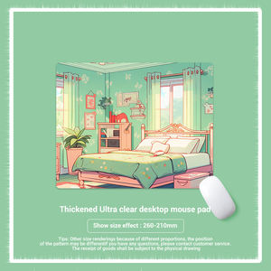 Offre Spéciale petit tableau <span class=keywords><strong>de</strong></span> chambre à coucher frais <span class=keywords><strong>tapis</strong></span> <span class=keywords><strong>de</strong></span> <span class=keywords><strong>souris</strong></span> mignons respectueux <span class=keywords><strong>de</strong></span> l'environnement <span class=keywords><strong>meilleur</strong></span> <span class=keywords><strong>tapis</strong></span> <span class=keywords><strong>de</strong></span> <span class=keywords><strong>souris</strong></span> uni antidérapant - Product Image 3