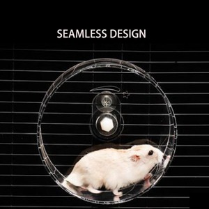 2022 Amazon Hot Product ruota da corsa per criceti giocattolo per animali domestici in acrilico trasparente - Product Image 3