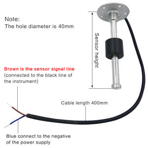 קרוון נסיעות קרוואן נקי מים מפלס מים חיישן מים אחסון טנק לקמפינג חלק נירוסטה RV חיישן - Product Image 5