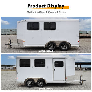 JINLIJING Carritos شعبية مخصصة ، عربة تقديم قهوة وبار حصان طويلة مجهزة بالكامل - Product Image 2