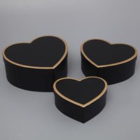 Boîte à fleurs en papier de haute qualité, forme de cœur, boîtes à fleurs pour bouquets, boîte cadeau pour fleurs