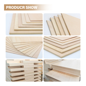 Modern <strong>Unfinished</strong> Laser Cut <strong>Wood</strong> Slices Sheets E0 Laminated Plywood Board Canvas <strong>Panel</strong> for Painting Wooden Plaque Picture Frame - Product Image 1
