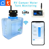 Sensor de Nivel Ultrasónico LoRa con Monitoreo Remoto en Tiempo Real por Aplicación, Alarma de Nivel Alto/Bajo para Tanques de Agua y Almacenamiento