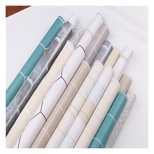 Waterproof PVC <strong>Kitchen</strong> Wallpaper Washable <strong>Tile</strong> Designs Anti-Fouling Wall Paper Oil-Proof <strong>Stickers</strong> <strong>for</strong> Home Decor <strong>for</strong> Basement - Product Image 1
