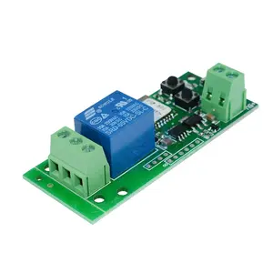 Wifi Draadloze Smart Switch Relais Module Dc 5 V Voor Smart Home Voor Android App Controle Controller Self-Lock 433Mhz