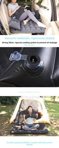 Lit de voyage pour <span class=keywords><strong>voiture</strong></span> léger et portable au <span class=keywords><strong>prix</strong></span> d'usine, matelas <span class=keywords><strong>gonflable</strong></span> multifonctionnel, <span class=keywords><strong>coussin</strong></span> d'air, canapé-lit pliable pour le camping - Product Image 4