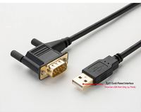 Cable de Programación PLC AMASAMOTION S7-200, Aislamiento de Goma PVC de Grado Industrial, Compatible con USB PPI, HMI Táctil, Certificado CE, Sólido