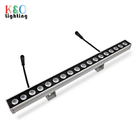 Bonne qualité RGB RGBW DMX LED liner bar lumière extérieure IP66 dmx512 led wall wash light
