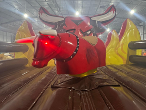 EASYFUN <span class=keywords><strong>Jeux</strong></span> sportifs gonflables pour enfants et adultes, taureau <span class=keywords><strong>de</strong></span> rodéo gonflable, équipement d'amusement commercial pour la location - Product Image 3
