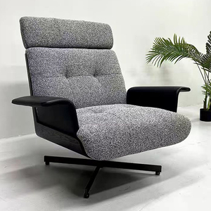 Fauteuil luxueux avec design à dossier pour l'extérieur Salon d'extérieur moderne avec tissu en velours à Nova - Product Image 4