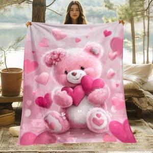 Manta de Franela con Diseño de Muñeco de Nieve, Manta para Siesta, Reversible, Cálida y Acogedora para el Invierno, con Estampado Personalizado - Product Image 4