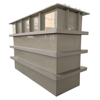 Bain de galvanoplastie pour réservoir en plastique, pas cher, galvanoplastie de nickel chromé PP PVC