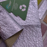 Tissu en cuir synthétique PU 100% recyclé respectueux de l'environnement, matériau en cuir durable pour sacs et chaussures