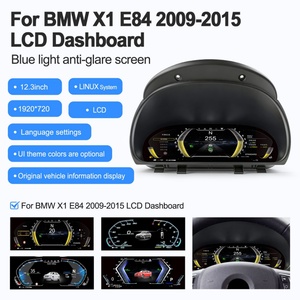 Système numérique Linux NAVIHUA pour tableau de bord de voiture BMW X1 E84 2009-2015, écran LCD avec Carplay, compteur de vitesse automatique, panneau d'instruments - Product Image 1