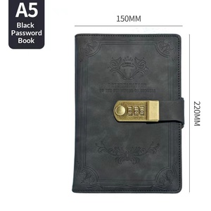 Diario con Candado en Relieve Vintage de 400 Páginas, Diario Secreto A5 para Hombres, Mujeres y Adolescentes - Product Image 6