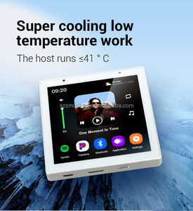 4 pulgadas Wifi música de fondo Host <span class=keywords><strong>Google</strong></span> Play Panel de Control IPS pantalla táctil Android11 reproductor de música amplificador montado en la pared - Product Image 2