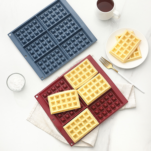YIGO Silicone Candy Molds Square Shaped <strong>Waffle</strong> Chocolate Molds with Small Break Apart Feature - Product Image 2