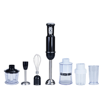 Mixeur Plongeant BLENDER avec Boîtier en Plastique, Lame en Acier Inoxydable, Moteur en Cuivre Pur et Vitesse Variable pour Usage Domestique