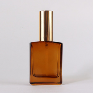 Vente chaude MLM – Flacon pulvérisateur en verre ambré personnalisé OEM 30ml 50ml 100ml – Bouteille carrée pour huile de parfum – Emballage cosmétique en gros - Product Image 4