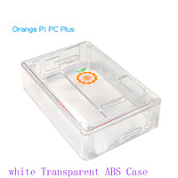 Boîtier ABS Transparent, Pi Plus, Orange, original, avec alimentation électrique, pour PC Plus, Run, Android 4.4, Ubuntu, photo sangle