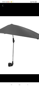 Sombrilla Deportiva Versa <span class=keywords><strong>Brella</strong></span> con Protección Solar SPF 50+, Ajustable con Abrazadera Universal para Silla, Cochecito, Silla de Ruedas, Carrito de Golf - Product Image 5