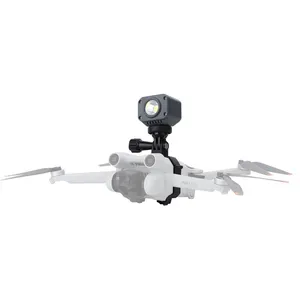 MM3-GZ463 Drone işık + çok fonksiyonlu Drone DJI için kamera yatağı adaptör kiti rahero Mini3 Pro & GoPro Hero 11/10/9/8