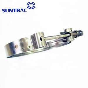 Stainless Steel T Bolt V Band Hose <strong>Clamp</strong> for Male and Female <strong>Flanges</strong> - Product Image 5