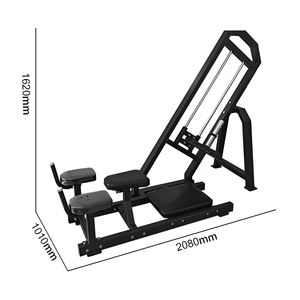 Attrezzatura Commerciale per <span class=keywords><strong>Palestra</strong></span>: Nuovo Design Macchina Plate Loaded per Glutei e Schiena (Hip Glute Kick Back) - Product Image 6