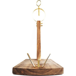 <span class=keywords><strong>Jamonero</strong></span> personalizado para rebanar jamón de madera de acacia con almohadillas antideslizantes - Product Image 2