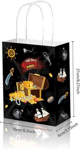 Lot <span class=keywords><strong>de</strong></span> 12 sacs cadeaux pirates, sacs <span class=keywords><strong>de</strong></span> fête, petits sacs <span class=keywords><strong>de</strong></span> friandises, sacs <span class=keywords><strong>de</strong></span> bonbons, sacs <span class=keywords><strong>de</strong></span> gâteries pour garçons, anniversaire, baby shower, Halloween - Product Image 3