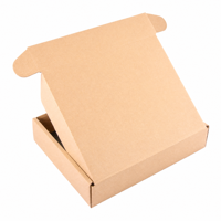 Boîte postale en carton kraft brun, carton d'expédition, carton écologique recyclable, boîte d'expédition pour l'e-commerce, emballage cadeau