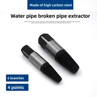 Juego Profesional de Extractores de Tornillos Rotos de 5/6 Piezas, Acero Cr-V de Alta Dureza, Herramienta para Remover Pernos y Tuberías Dañadas