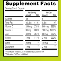 Gélules de Complément en Vitamines et Minéraux Oculaires avec Vitamines C, E et Zinc pour la Santé des Yeux – Vente en Gros