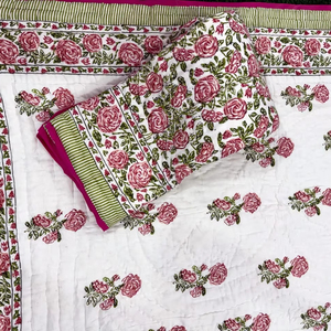 Meilleure couette indienne 100% en coton biologique 100% pur Jaipuri Couette en coton biologique fabriquée en Inde Produit doux et confortable - Product Image 1