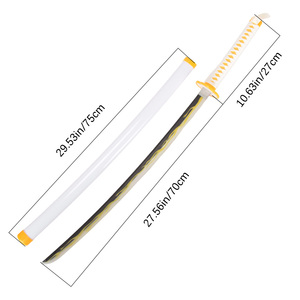 Espada de Anime de alta calidad recargable Demon Killer <span class=keywords><strong>Kaigaku</strong></span>, accesorios de Cosplay, espadas Katana LED con luz luminosa para jugar a Cosplay - Product Image 5