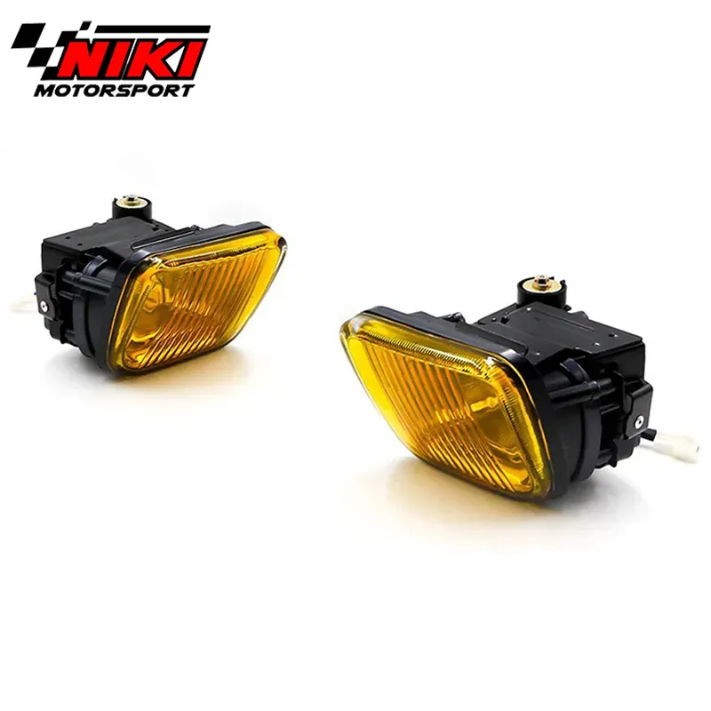 Farol de milha para honda civic ek lx, dx ex, 96-98, para dirigir, luz transparente, amarela, para honda