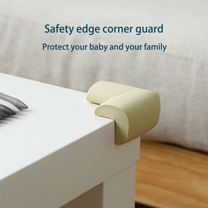 Produits de sécurité pour bébés, protection pour bébés, protection anti-collision, pare-chocs pour bords de table en verre, protection d'angle en forme de L - Product Image 3