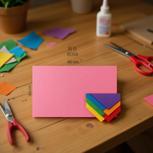 Foglio di Feltro Ilan 40x60 Cm Rosa, Materiali per Artigianato - Product Image 3