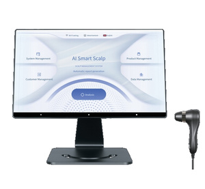 Analizador de Cuero Cabelludo con IA T1 de 14 Pulgadas, 3 Espectros RGB/UV/PL, Ampliación, Almacenamiento en la Nube, Detector de Folículos Pilosos para el Cuidado del Cuero Cabelludo en Salones de Belleza - Product Image 3