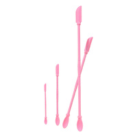 Mini maquillage cosmétique Silicone spatule mélange échantillonnage bricolage Sculpture mince pot grattoir multifonctionnel visage crème spatule