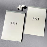 Bloc-notes 25K 145mm*210mm 80GSM 70 feuilles lignées, quadrillées, vierges, anglais, 5 pièces/paquet, 200 pièces/carton, vente en gros