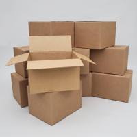 Boîtes en carton ondulé RSC recyclables et personnalisables avec logo, fermeture magnétique, robustes, 3/5 plis, double paroi, pour le fret aérien