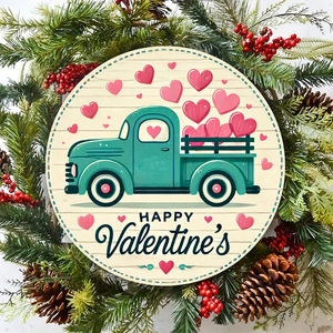 Decorazione da Parete Artigianale a Tema Amore per San Valentino, Insegna da Appendere alla <span class=keywords><strong>Porta</strong></span>, Decorazione per Camion - Product Image 3