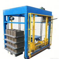 Machine à blocs de béton QT4-15 de haute qualité fabriquée en Chine à vendre, avec une machine automatique hydraulique à haute efficacité pour briques creuses et pleines