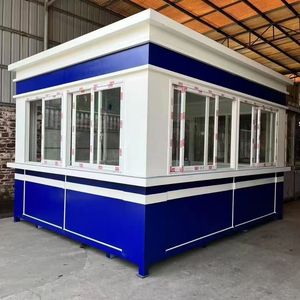 Caseta de Vigilancia de Estructura de Acero, Panel Sándwich, Diseño Moderno, Uso en Exteriores - Product Image 1