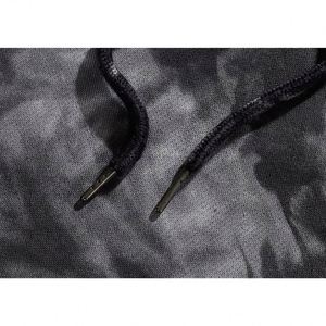 Vente en gros Streetwear mode pull noir pour homme Vêtements personnalisés unisexes Sweats à capuche teintés pour hommes - Product Image 4