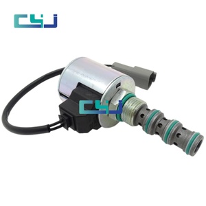 โซลินอยด์วาล์ว 384-3892 3843892 สำหรับ CAT 120H 120K 120K 2 120M 120M 2 12H 12K 12M 12M 2 12M 3 12M 3 AWD วาล์วโซลินอยด์ไฮดรอลิก - Product Image 1