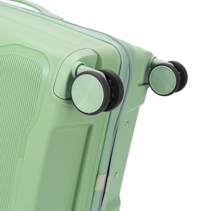 Ensemble de bagages de voyage décontractés multifonctionnels en PP de 20 pouces à grande capacité, 4 pièces, avec fermeture éclair, comprenant des valises - Product Image 6