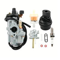 Kit de carburateur pour moto LT50 LT-A50 1984-2005, compatible avec JR 50 JR50 1984-2006, ATV, Dirt Bike, Quad 50, Miniquad, pièces de sport